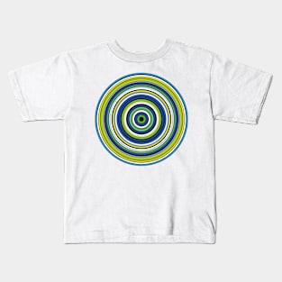 Black hole Blue Kids T-Shirt